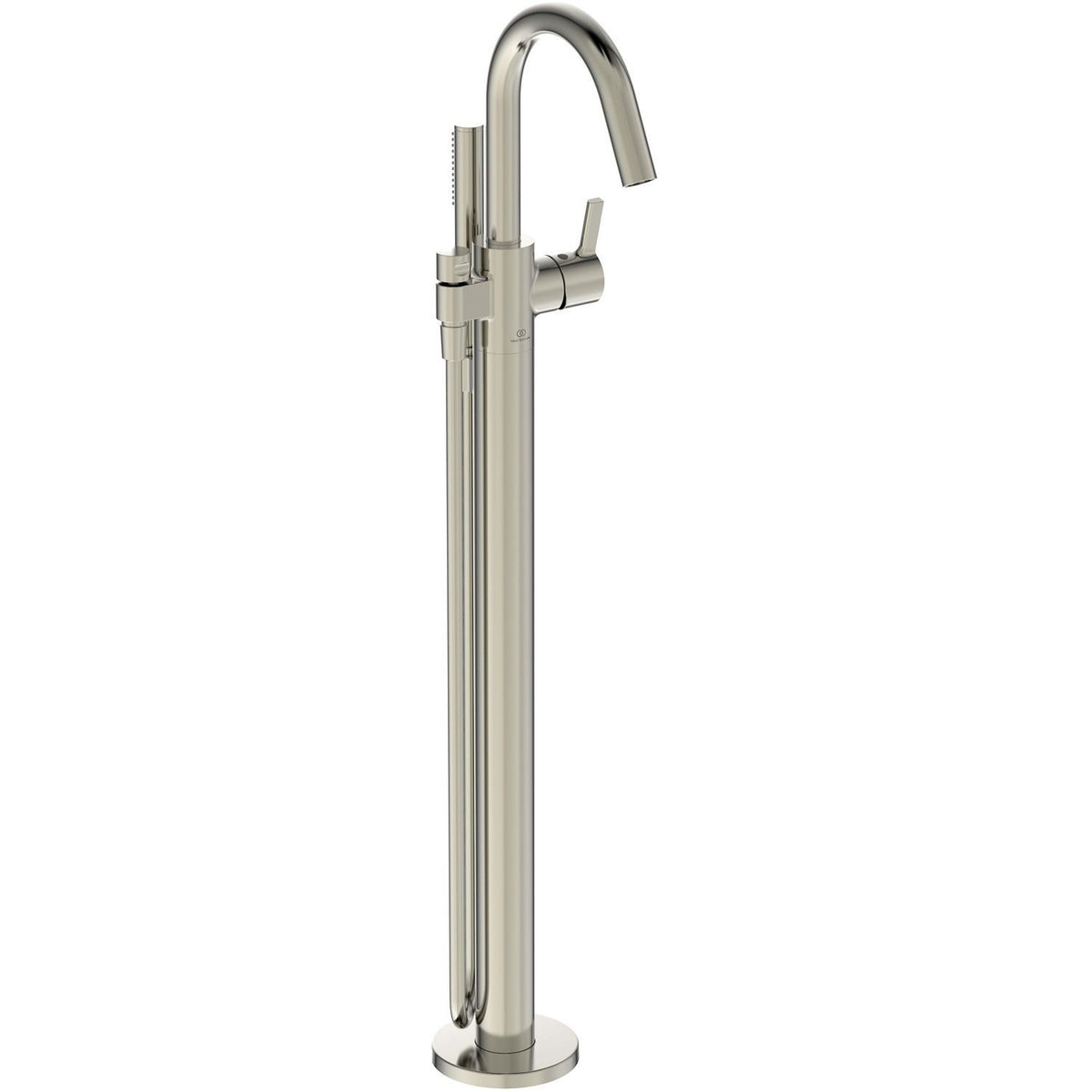 1GREEPSMENGKRAAN Bad vrijstaand joy Ideal Standard zonder inbouwdeel brushed Rvs look