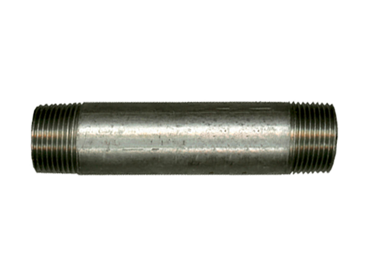Saninstal buisnippel 1/2" 12cm verzinkt