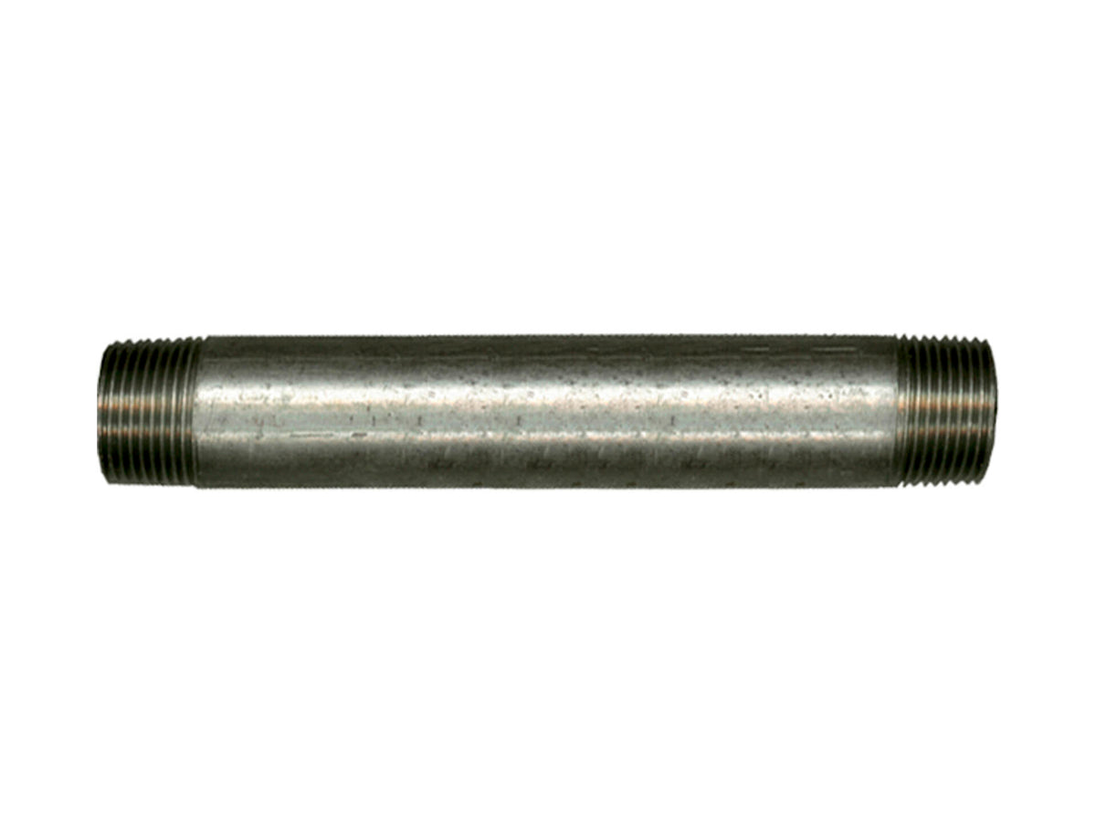 Saninstal buisnippel 1/2" 15cm verzinkt