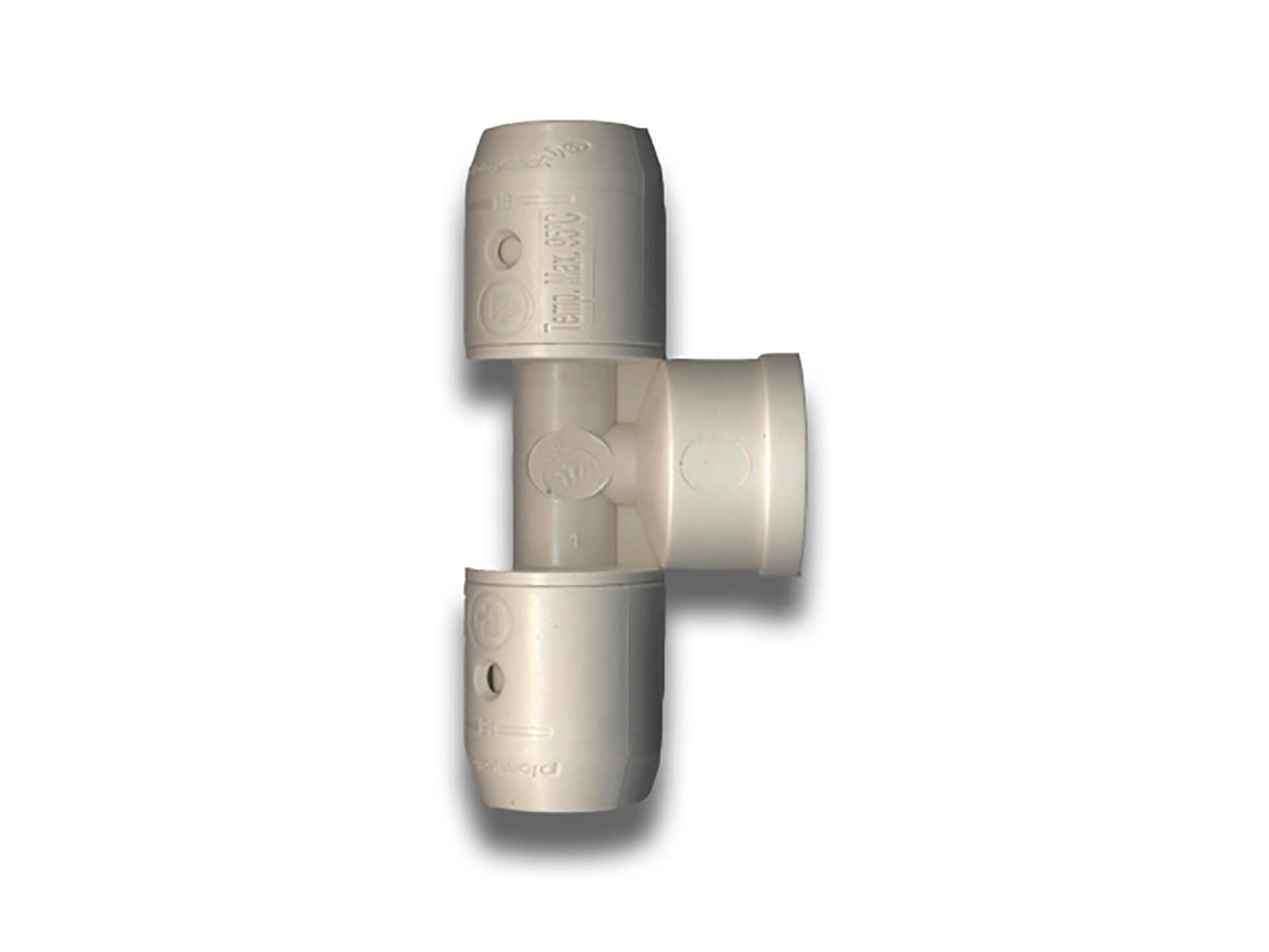Saninstal T-koppeling Push-Clic F 1/2" 16mm