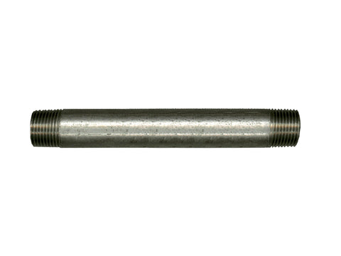 Saninstal buisnippel 1/2" 20cm gegalvaniseerd