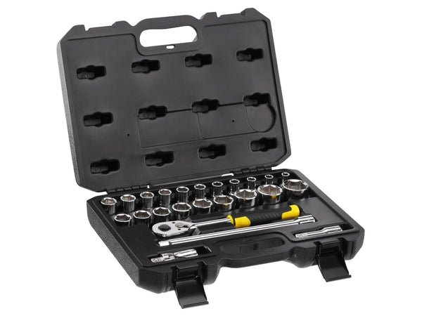 Stanley dopsleutelset 1/2" 24-delig