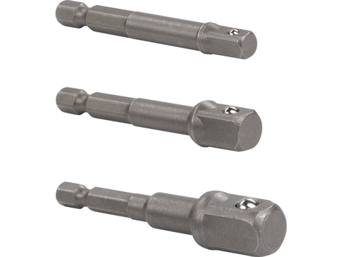 Kreator KRT502102 dopsleutelset 1/4'', 3/8'' en 1/2" 3 stuks