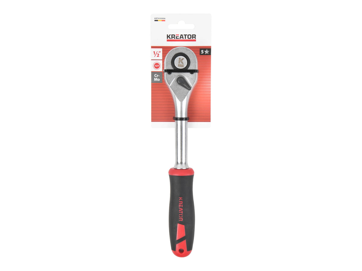 Kreator KRTH30906 ratel 1/2" 72 tanden