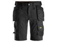 2-Way Stretch werkshort met holsterzakken 44 zwart