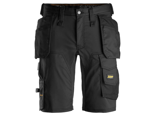 2-Way Stretch bermuda de travail avec poches holster 46 noir