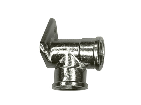 Saninstal Muurplaat F 1/2" x F 1/2" chroom
