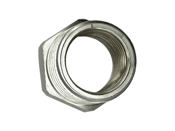 Saninstal Verloopring M 3/4" x F 1/2" chroom