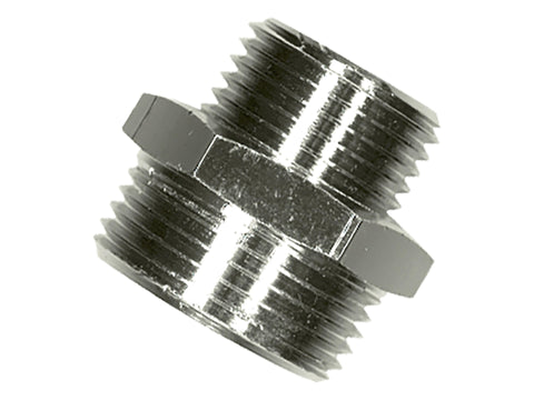 Saninstal Verloopnippel M 3/4" x M 1/2" chroom