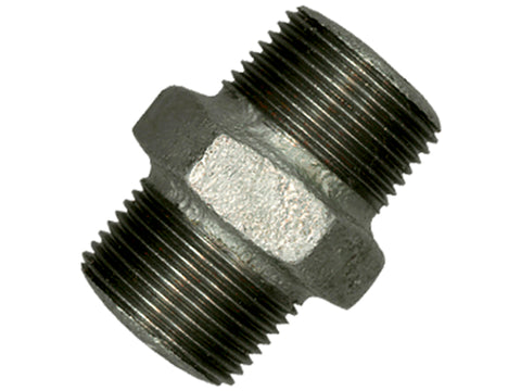 Saninstal dubbele nippel MM 1/2" galva 5 stuks, koppelingen sanitair — SKU COLOS-149485, EAN 5400996087521