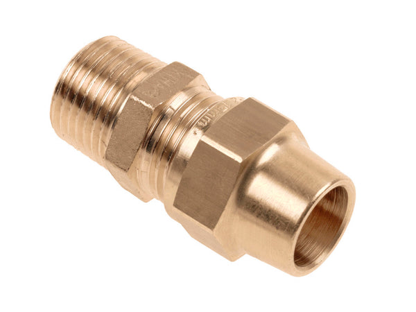 Saninstal raccord bicône 12mm M 1/2" gaz