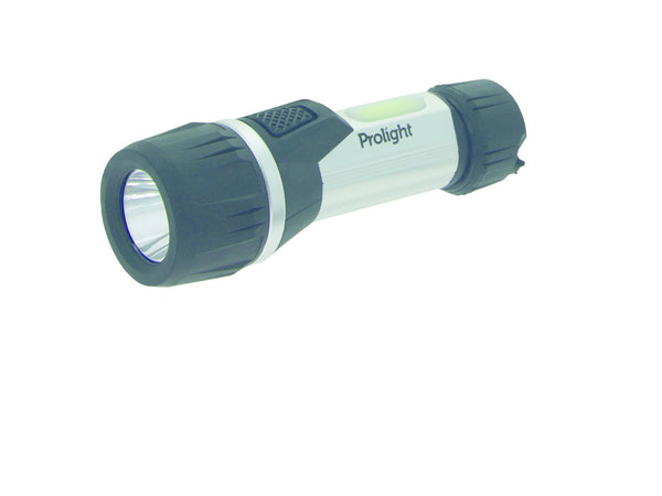 Prolight 2-in-1 LED zaklamp 150lm aluminium