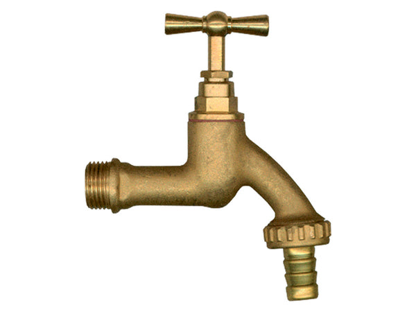 Saninstal Dubbeldienstkraan M1/2" koper