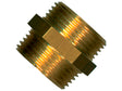 Saninstal mamelon double MM 1/2" laiton
