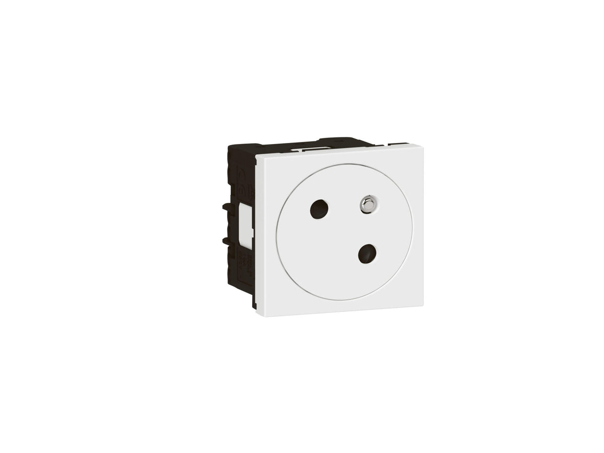 Legrand 2-polig opbouw stopcontact met aarding voor DLP Mosaic