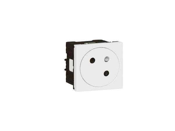 Legrand Prise bipolaire apparente + terre pour DLP Mosaic