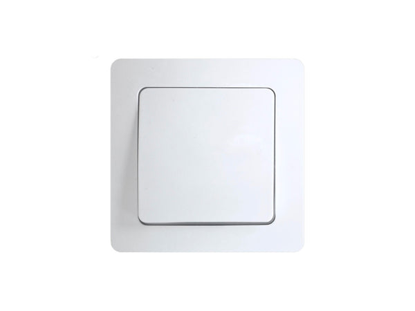 Profile interrupteur bipolaire avec lampe 10A blanc mat