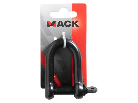 Mack kelf recht 12mm 1/2" verzinkt zwart