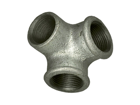 Saninstal Driewegknie 1/2" verzinkt, koppelingen sanitair — SKU COLOS-149511, EAN 5400996072459