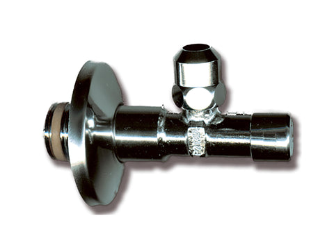 Saninstal Hoekstopkraan met filter M 1/2" x 10mm