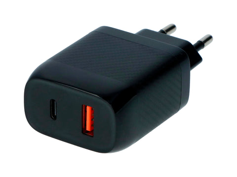 Carpoint snellader USB/USB-C 18/20 W