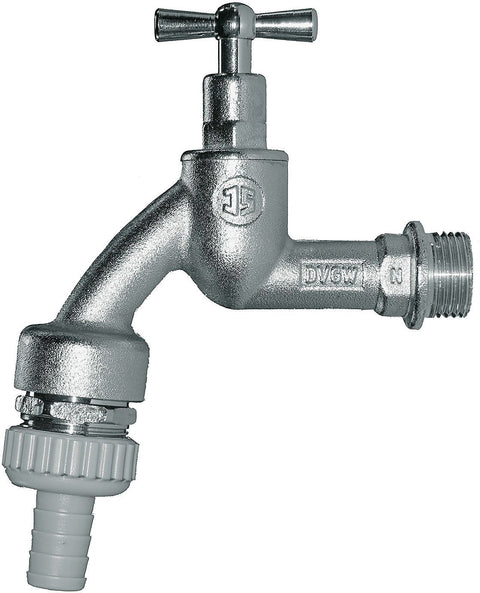 DUBBEL DIENSTKR.BELGAQUA HA 1/2" CHROMAT