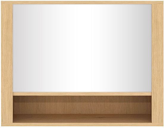 Spiegelkast ethnicraft klapdeur 90CM eik