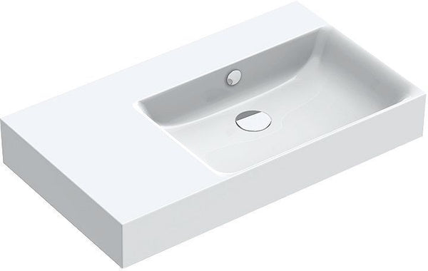 LAVABO PREMIUM CATALANO CATAGLAZE+ 80X47CM DROITE BLANC