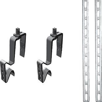 Verticaal wind-/sneeuwprofiel FKA15-2 voor verticaal paneel FK2S Junkers panlat