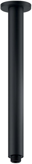 DOUCHEARM PLAFOND UNIVERSEEL NOBILI ROND 1/2"-30CM MAT ZWART