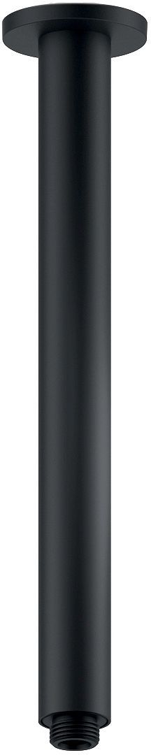 DOUCHEARM PLAFOND UNIVERSEEL NOBILI ROND 1/2"-30CM MAT ZWART