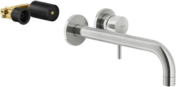 1GREEP Mengkraan lavabo muur live nobili 250MM inox
