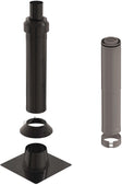 KIT HELLEND DAK CLV INOX ZWART 125/200 UBBINK
