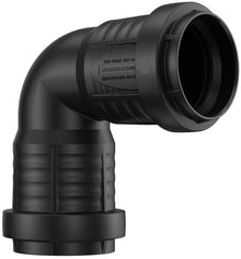 ELLEBOOG PP 90°.FF 40MM ZWART