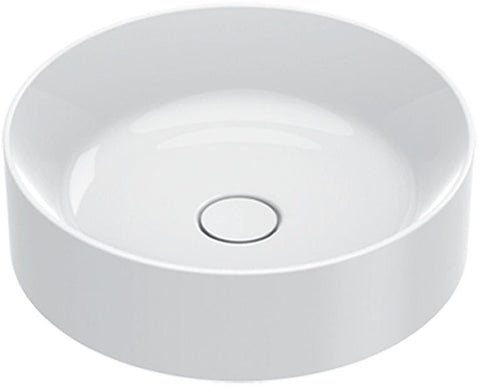Opbouwlavabo Zero catalano cataglaze+ diameter 45 H13 zonder overloop wit