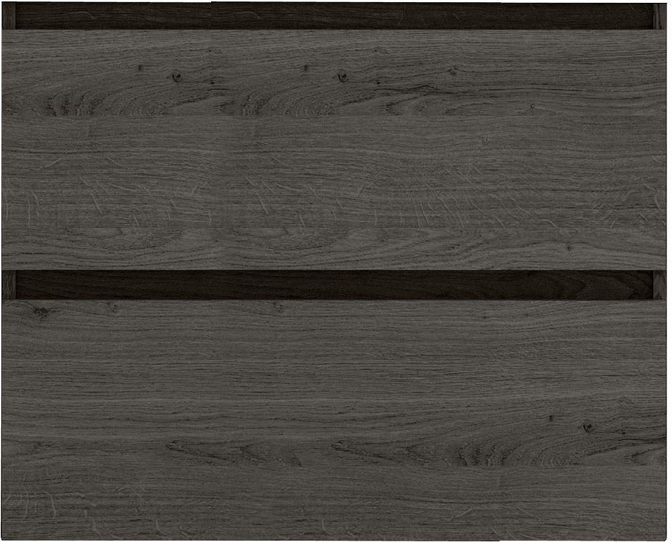 Onderbouw form/alano 2 laden 80CM graphit eik