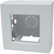 Lege opbouw wandcontactdoos enkel wit Niko