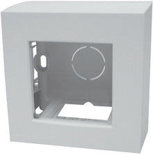 Lege opbouw wandcontactdoos enkel wit Niko