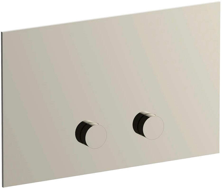 Duwplaat 2-TOETS voor Geberit SIGMA8 SIGMA12 icona classic fantini polished nickel pvd
