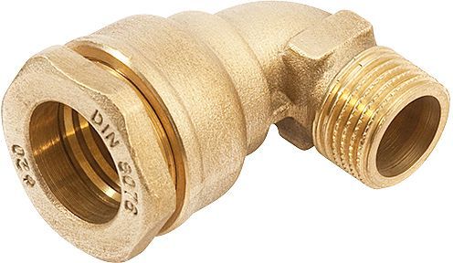 COUDE POUR HDPE 40MM-5/4"M