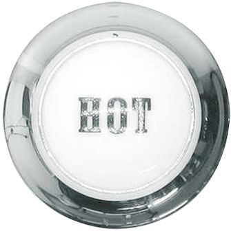 Porselein pastille 1926 kludi hot chroom
