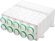 CAISSON COLLECTEUR POUR GAINES D'AIR POUR BETON VASCO 10X75MM