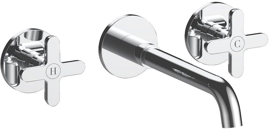 Afwerkset 3GATS mengkraan lavabo icona classic fantini 200MM chroom