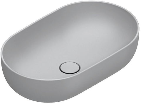 Opbouwlavabo sfera catalano cataglaze+ 60X37 H16 zonder overloop cemento satinato