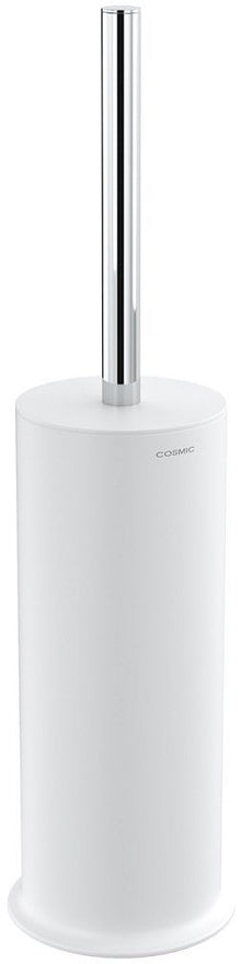 Wc borstelhouder staand geyser cosmic mat wit