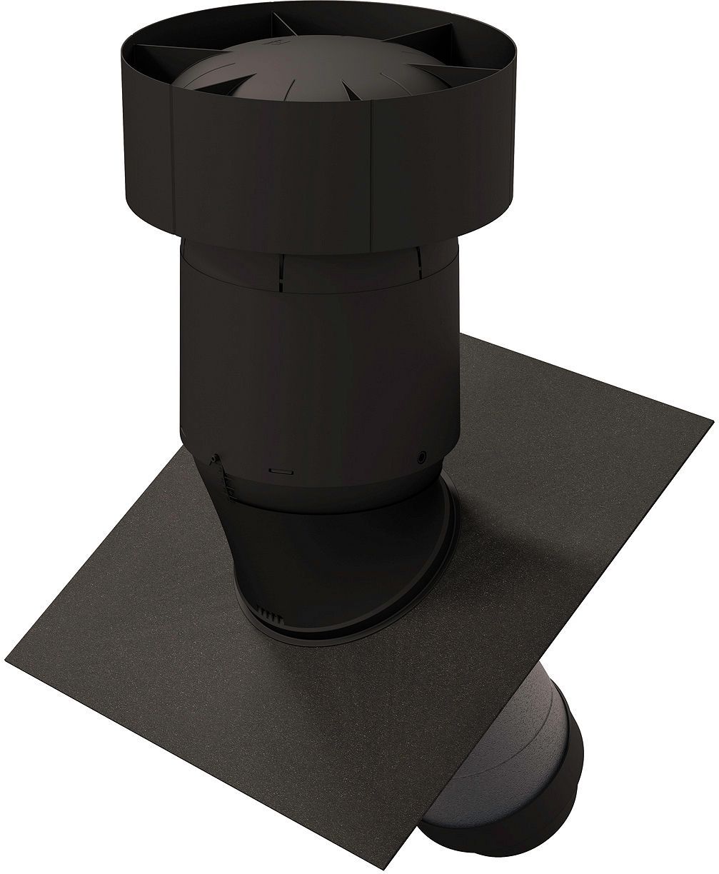 Kit geisoleerde dakdoorvoer d-ventilatie schuin 200/180 Ventus Ubbink — SKU DESCO-181414