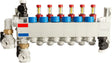 Vloerverwarming collector hkv push 16MM rehau 15 kringen