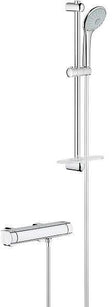 Thermostaat douche 2000+DOUCHESET Euphoria 110 massage 60CM FG chroom