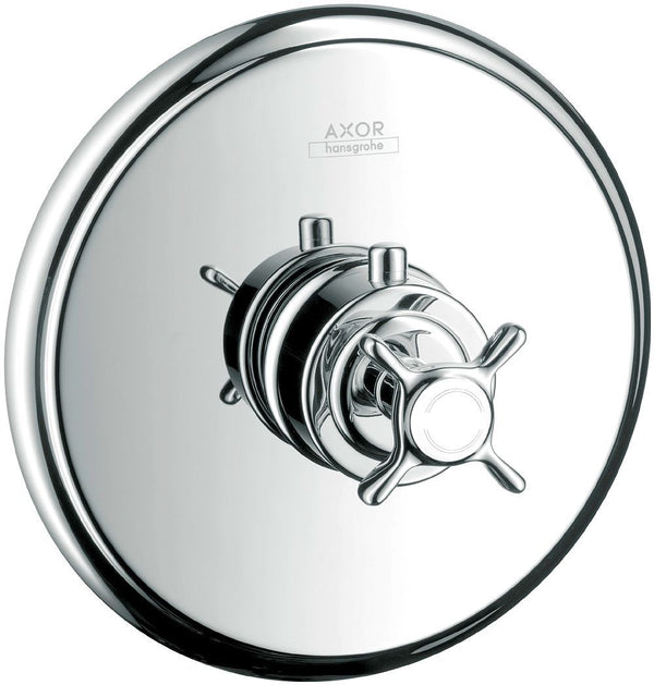 Afwerkset thermostaat montreux Axor geborsteld nikkel