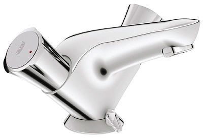 2GREEPSMENGKRAAN Lavabo Costa L Grohe met ketting chroom